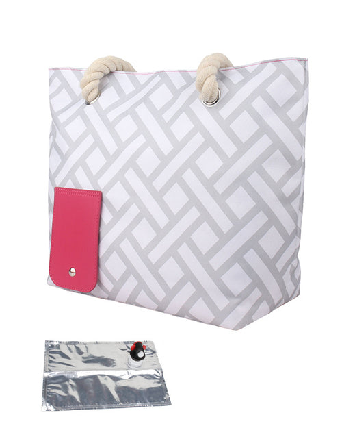 Load image into Gallery viewer, Insulated Tote Bag with Drink Dispenser
