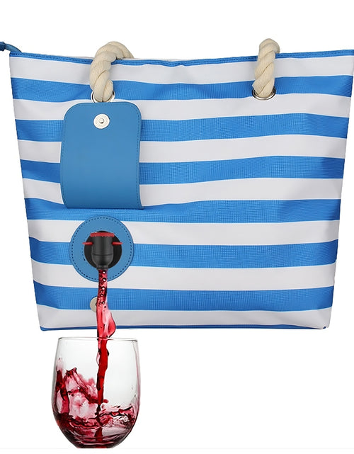 Load image into Gallery viewer, Insulated Tote Bag with Drink Dispenser
