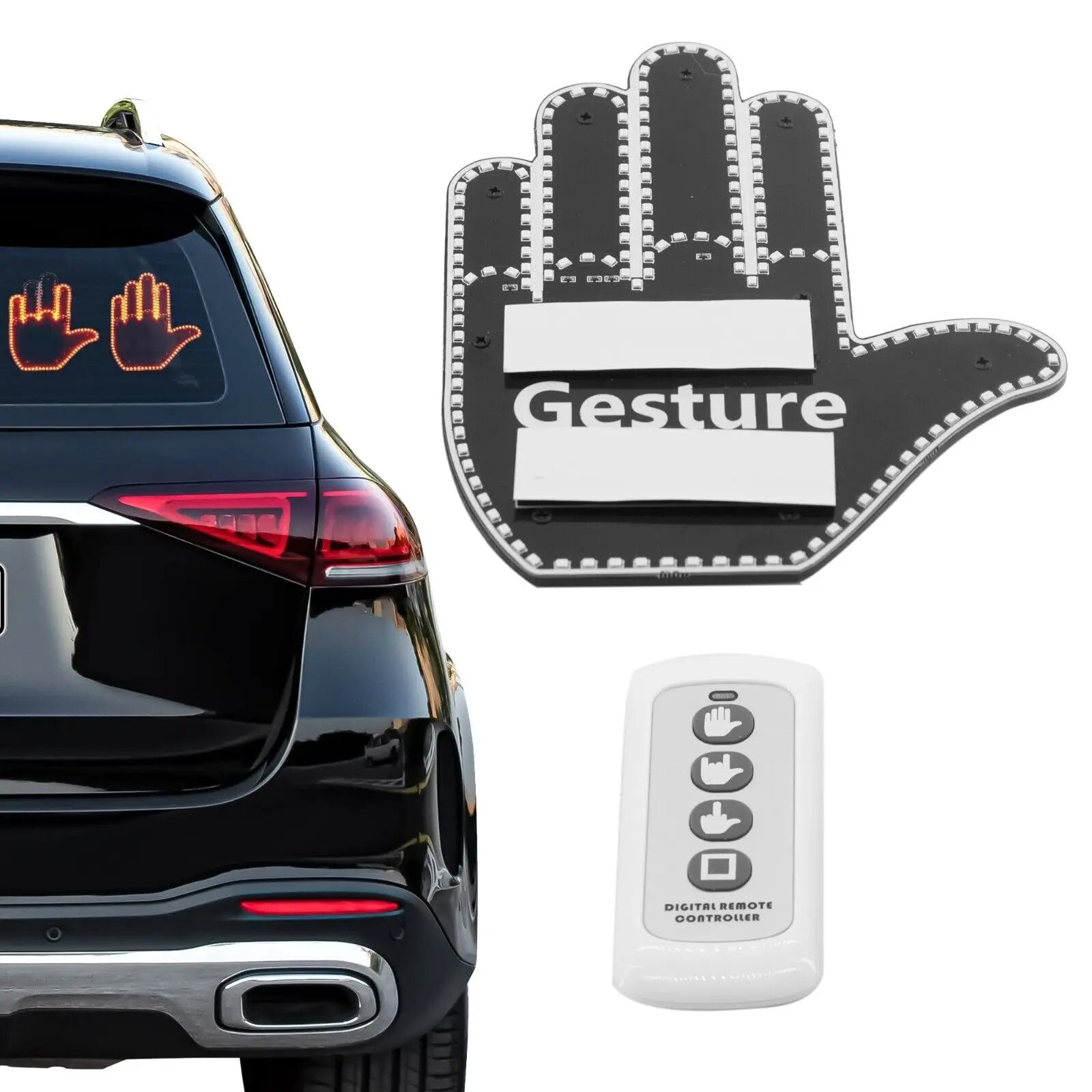 Hand Gesture Car  LEDLight