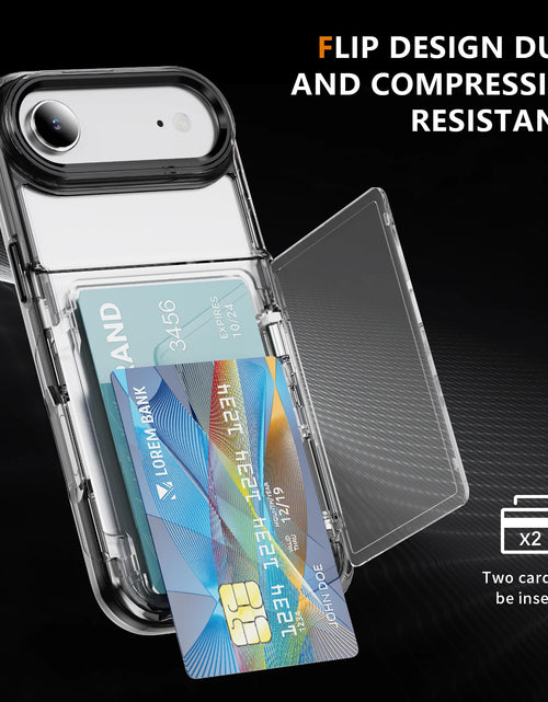 Load image into Gallery viewer, Protective Case for iPhone with Card Holder
