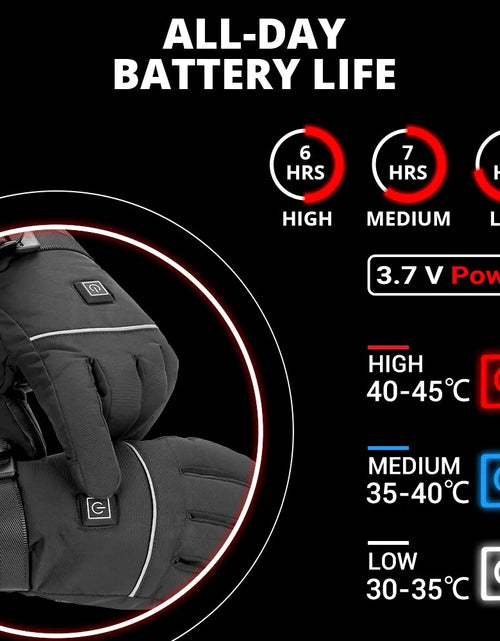 Load image into Gallery viewer, Electric Heated Gloves for fall and cold winter
