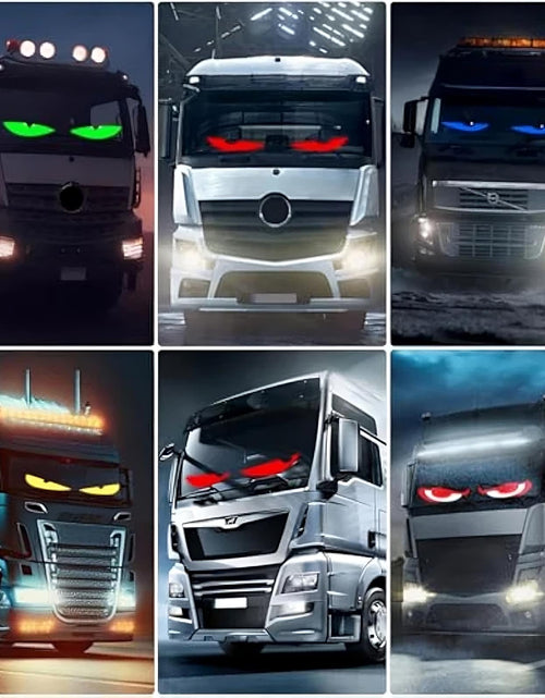 Load image into Gallery viewer, Dynamic  LED Big Eye Lights For TRUCK Windshield
