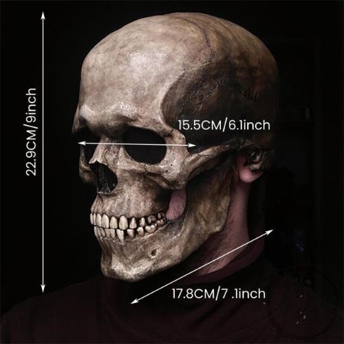 Load image into Gallery viewer, Halloween Skeleton Mask
