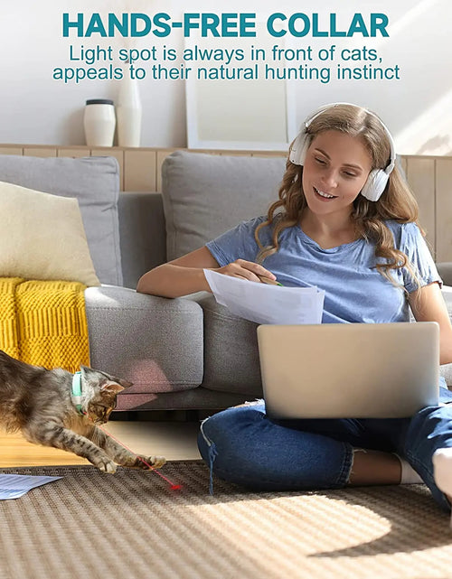 Load image into Gallery viewer, Laser LIGHT Cat Collar
